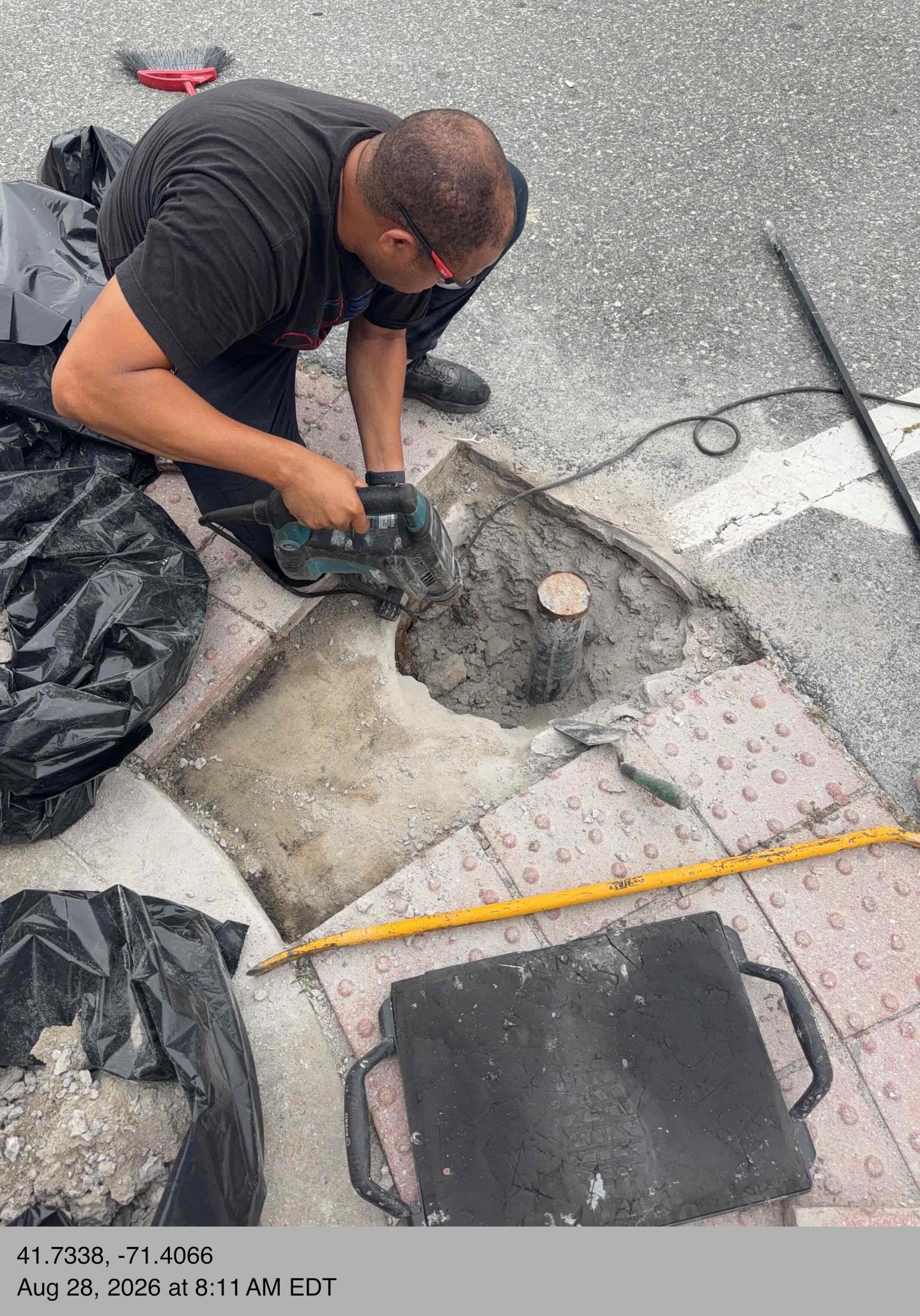 Parking Lot Concrete Repair
